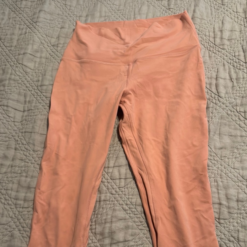 lululemon athletica Peach Leggings